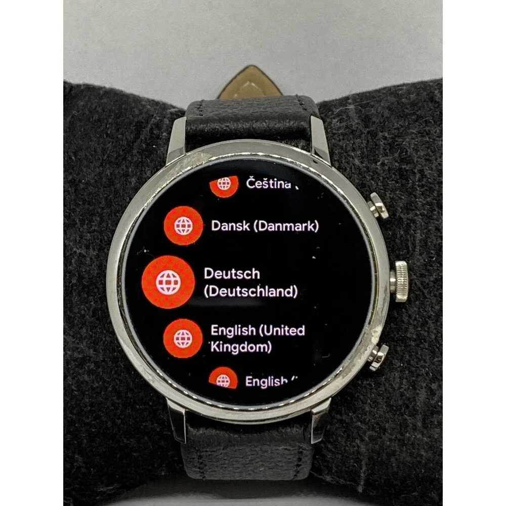 Fossil Gen 4 Authentic Digital Dial Smart Watch Custom Band FTW6017 LT323